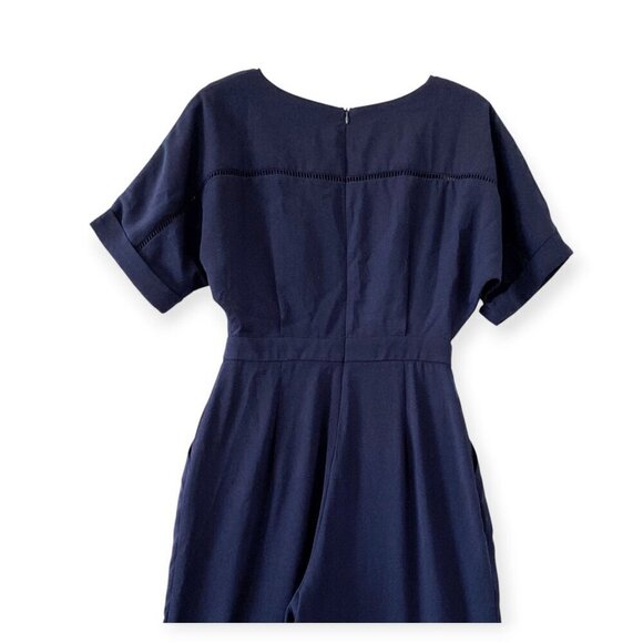 Adelyn Rae Kimono Sleeve Blue Jumpsuit, size XS - Picture 7 of 12